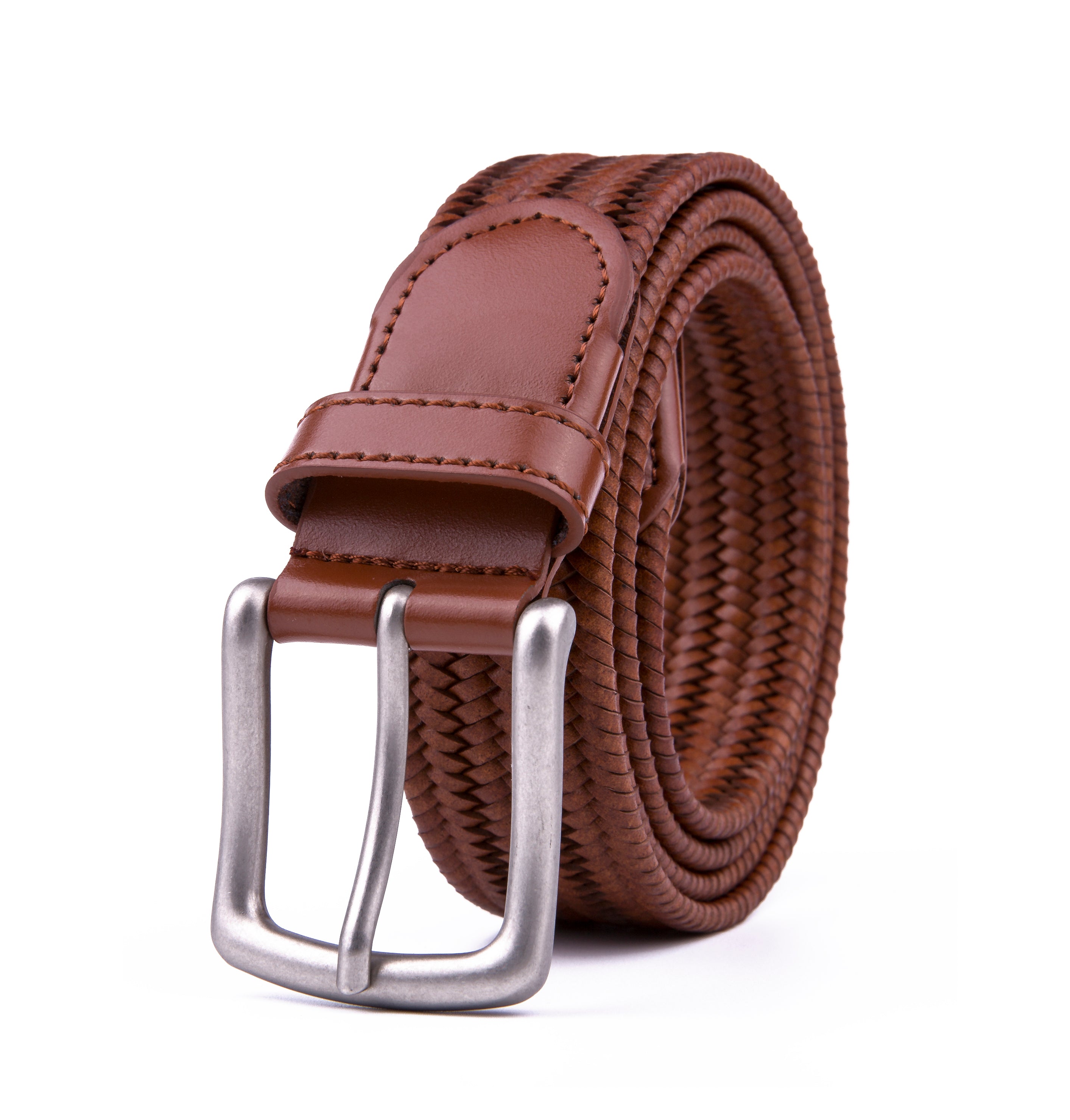 Unisex Stretchable Leather Braided Belts For Every Occasion