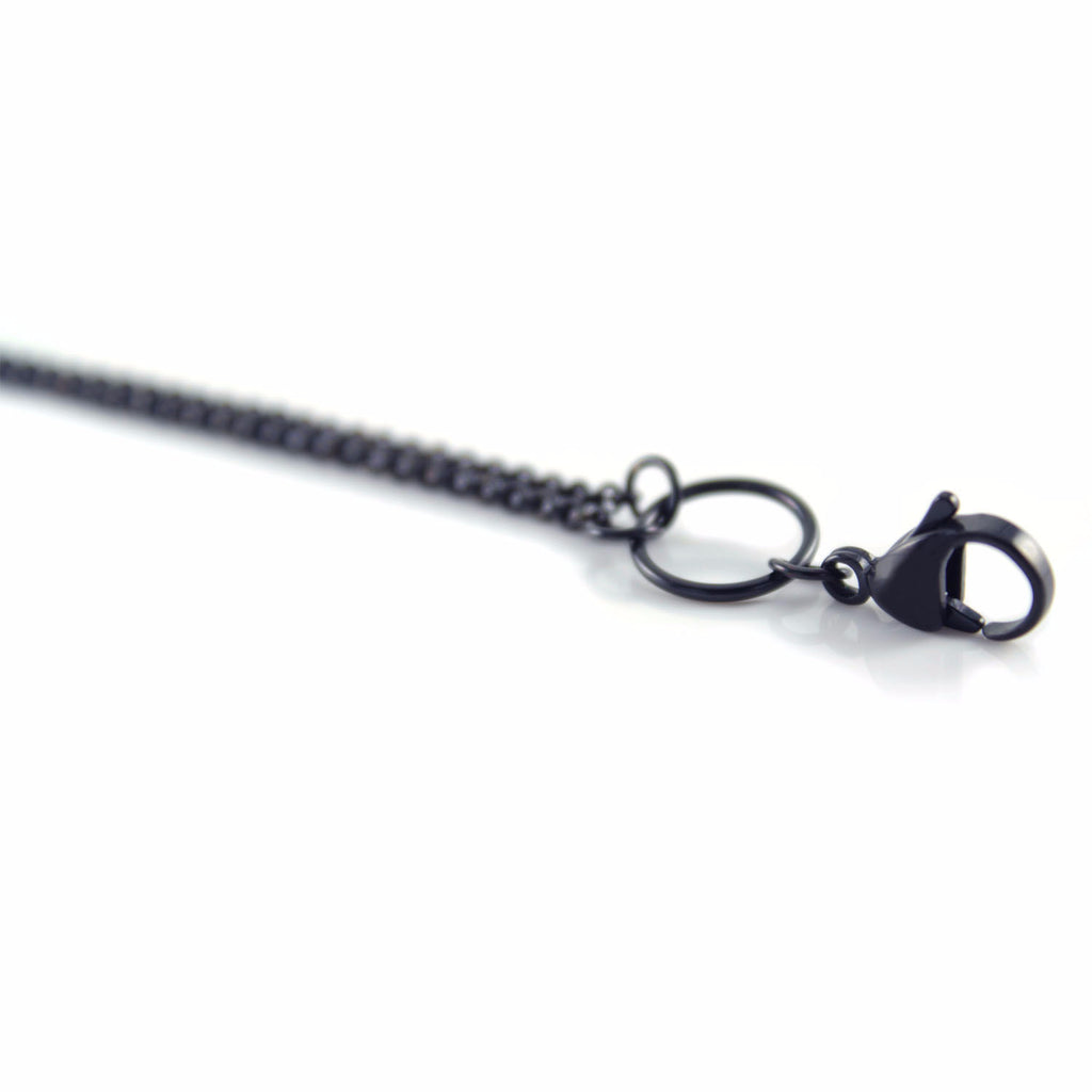 Over The Neck Extended Chain (Gunmetal)