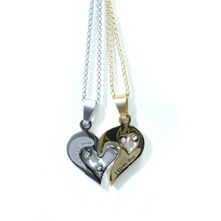 His & Hers Matching Couple Necklaces