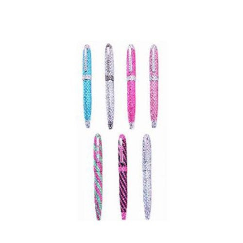 Large Crystal Rhinestone Roller Ball Pens