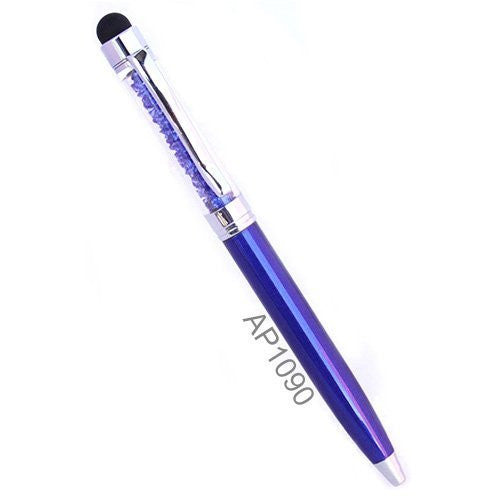 Mini Crystal Stylus Pen Bling Crystal Ballpoint Pen and Stylus for All Smart Devices