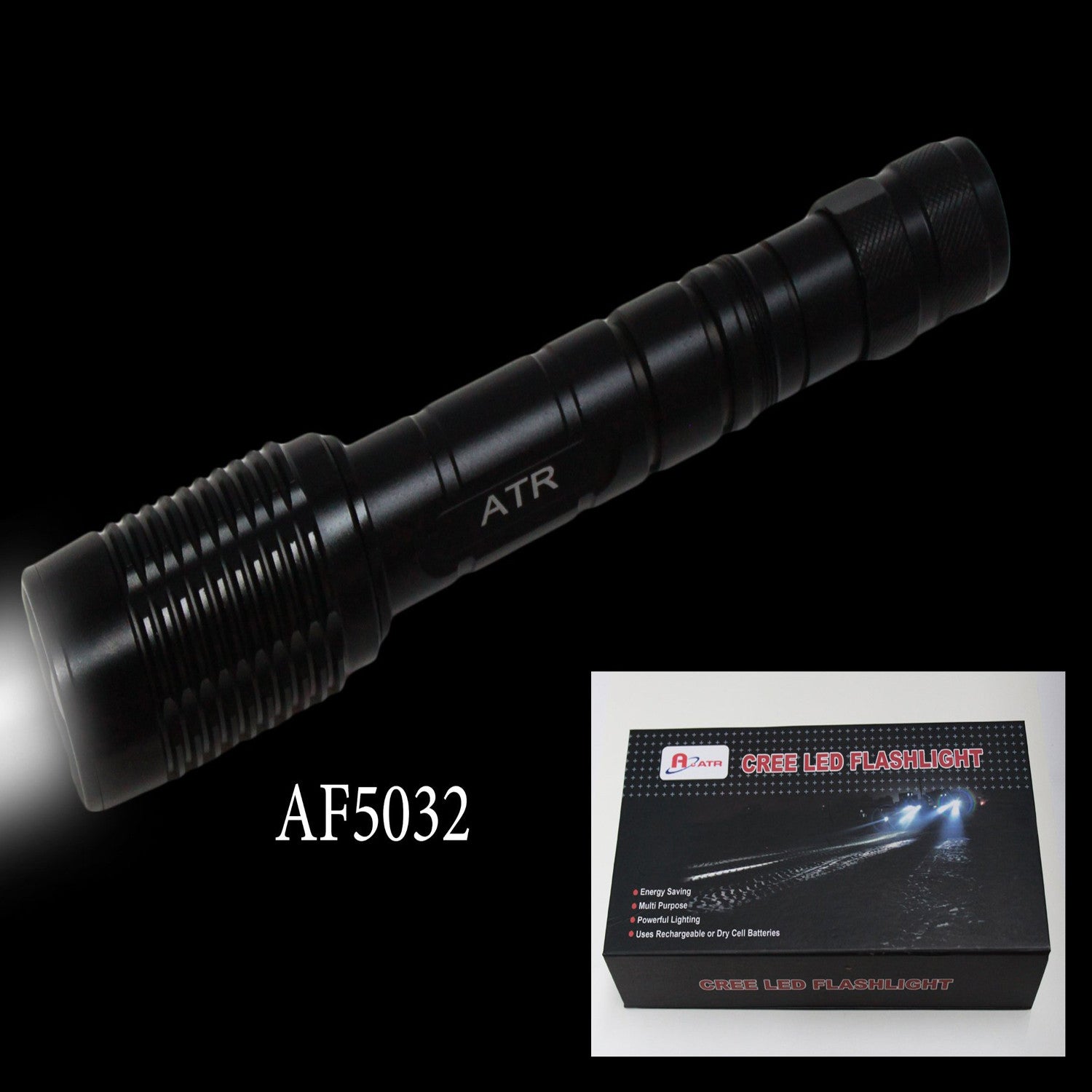 Rechargeable Power Style LED Focalize T6 Cree LED Flashlight