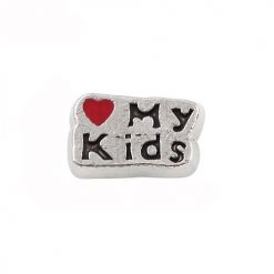 Heart My Kids Charm