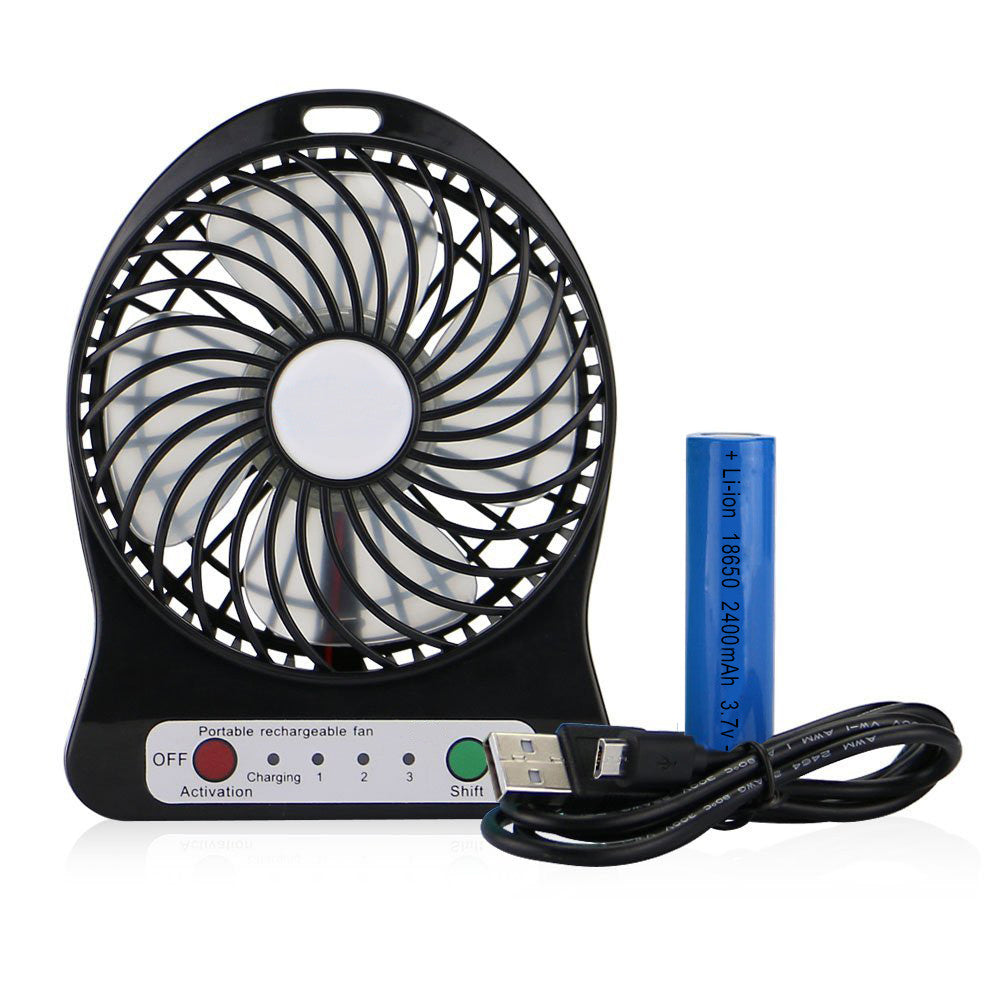 Portable Mini USB Rechargeable Fan