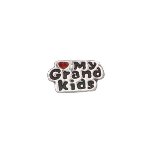 I Heart My Grand Kids Charm