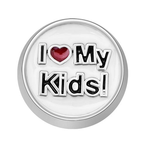 I Heart My Kids! Charm