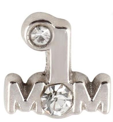 Number One Mom Charm
