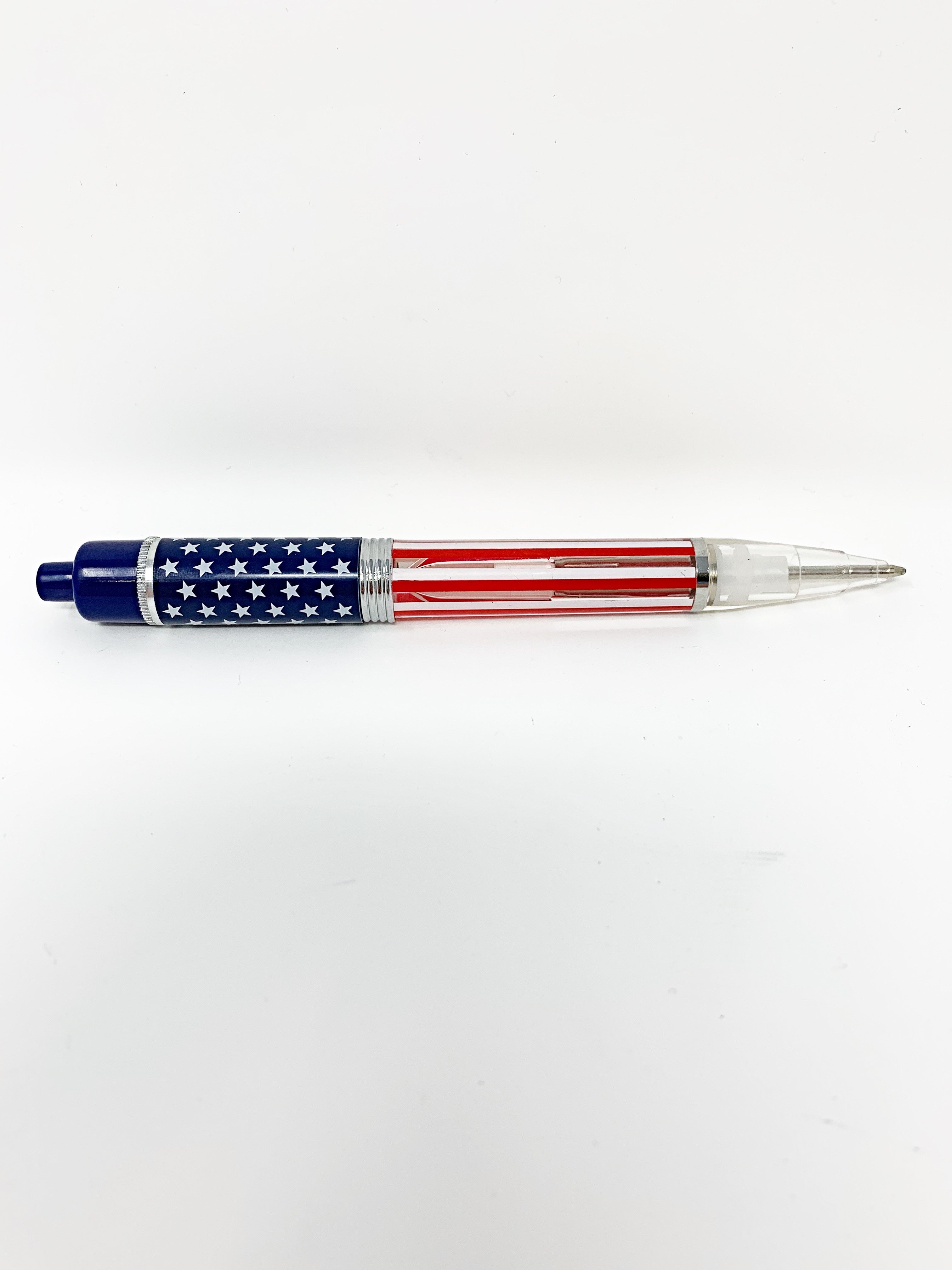 LED Light Up American Flag Pen