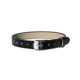 Personalized Snake Skin Bracelet with 8 Silver Rhinestone Letters