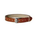 Personalized Snake Skin Bracelet with 8 Silver Rhinestone Letters