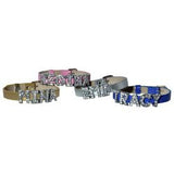 Personalized Snake Skin Bracelet with 8 Silver Rhinestone Letters