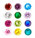 Round Crystal Birthstones Set