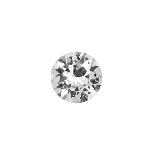 April Round Crystal Birthstone - Diamond