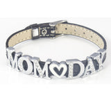 Mother's Day "Mom Day" Sliding Charms Bracelet