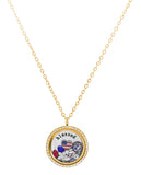 Stainless Steel Floating Charm Locket 4th of July Celebration Necklace by BG247®