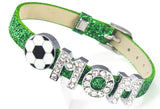 Mothers Day "Sports" Sliding Charms Bracelet
