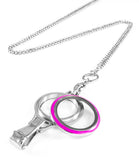 Interchangeable Floating Locket Lanyard Badge Holder With 6 Free Charms By BG247®