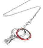Interchangeable Floating Locket Lanyard Badge Holder With 6 Free Charms By BG247®