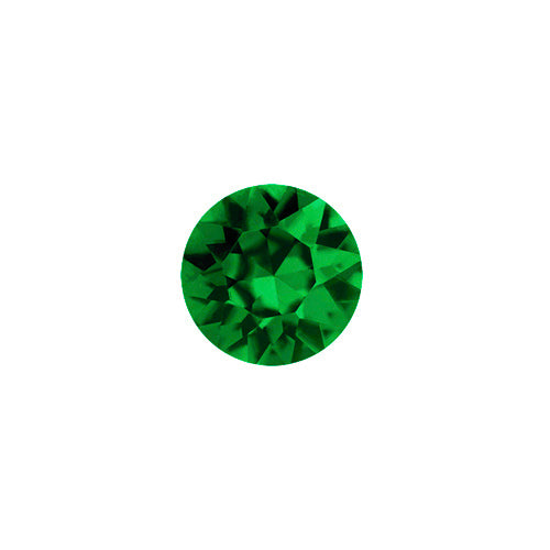 May Round Crystal Birthstone - Emerald