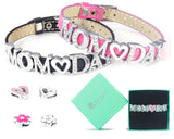 Mother's Day "Mom Day" Sliding Charms Bracelet