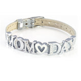 Mother's Day "Mom Day" Sliding Charms Bracelet