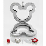 Floating Mickey Inspired Locket with Choice of 6 Charms