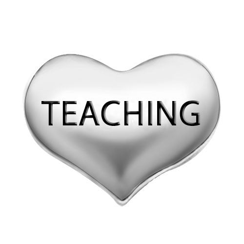 Teaching Heart Charm